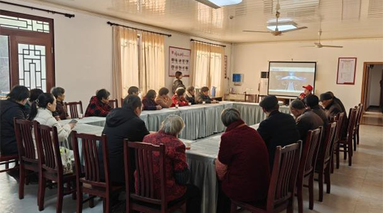 公司2026年首场燃气安全百场巡回宣讲暨乡村联建安检活动走进象山西周镇涧溪张村